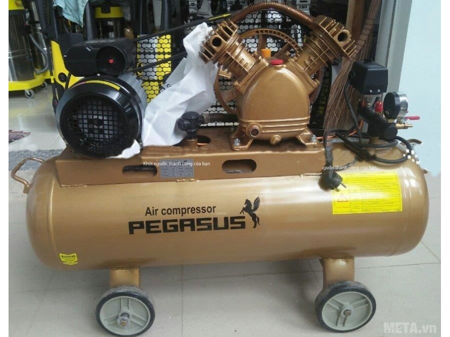 Máy nén khí dây đai Pegasus  TM-V-0.25/8-120L (3HP)